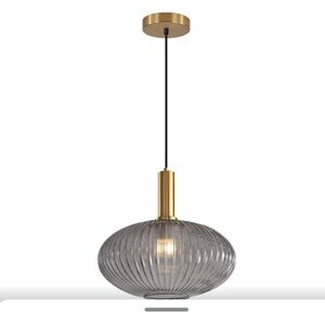 Modern Gold and Gray Pendant Light